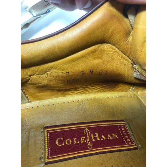 Cole Haan Men’s Leather Shoe, Hiking Shoe Size 9 ½ M